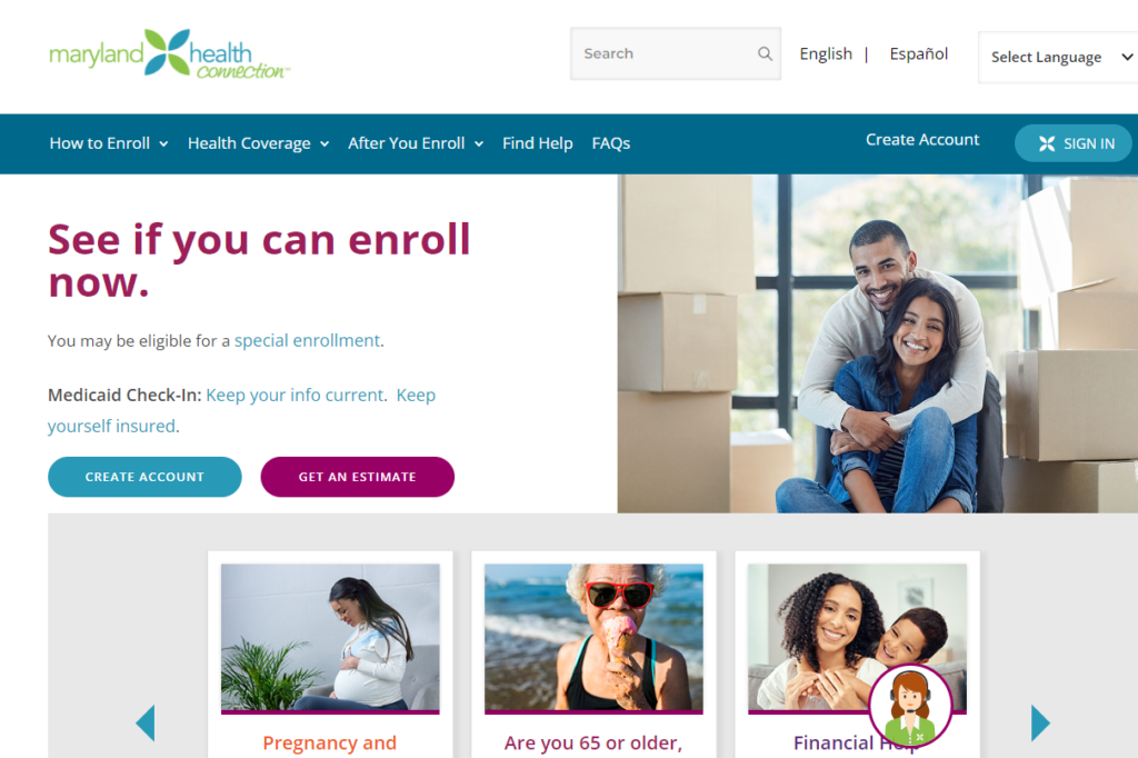 Maryland Health Insurance, Maryland Health Connection