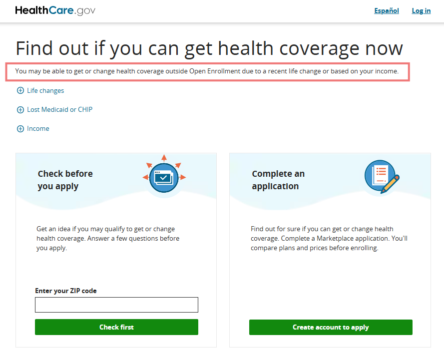 What Is Marketplace Health Insurance During Special Enrollment?